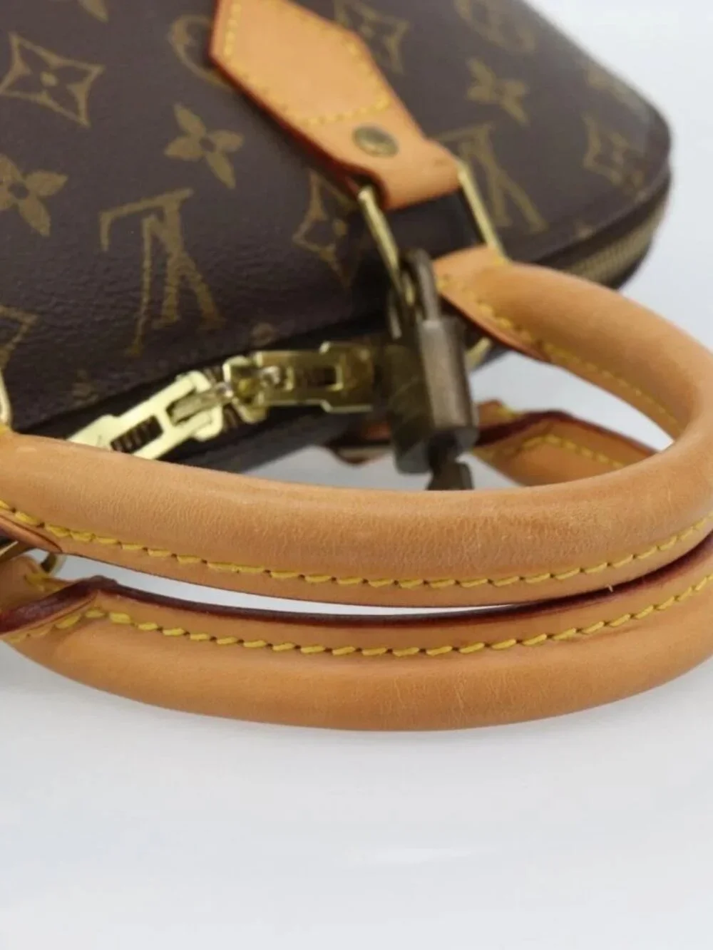 LOUIS VUITTON Monogram Alma Hand Bag M51130 LV Auth 187069V